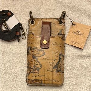 Patricia Nash crossbody, cellphone wallet